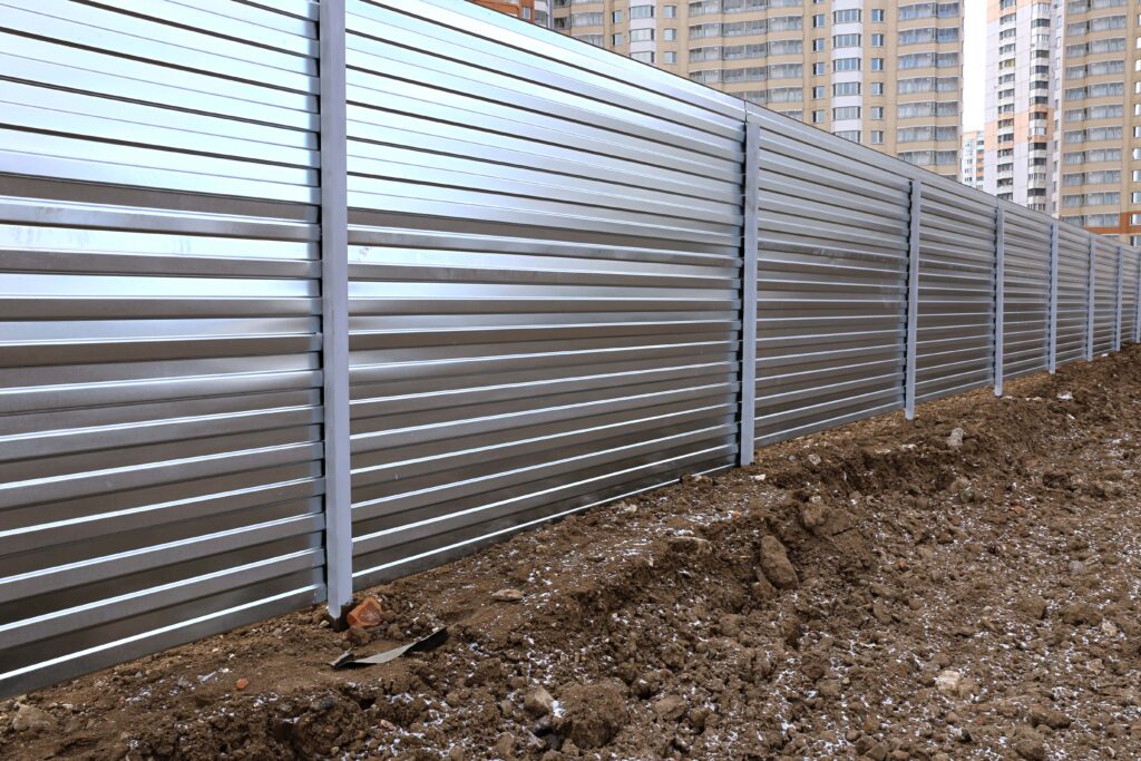 Supply & Installation of Galvanized Steel Fence Gate